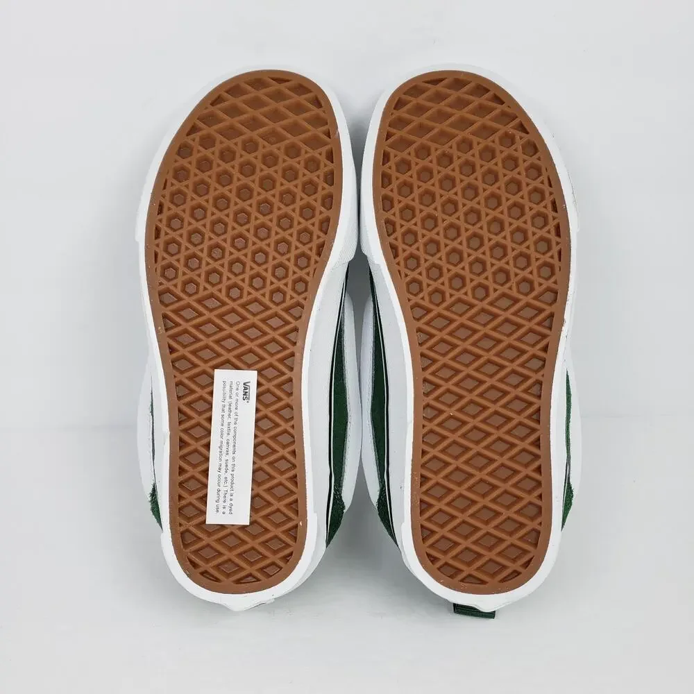 Vans Knu Skool Womens Size 5 Mens Sz 3.5 Eden Green Low Skate Sneaker Shoes